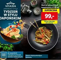 Lidl Wok śr. 28 cm Tefal oferta