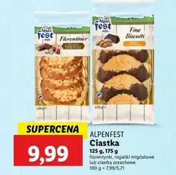 Lidl Rogaliki migdałowe Alpen Fest oferta