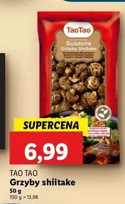 Lidl Grzyby shitake całe Tao oferta