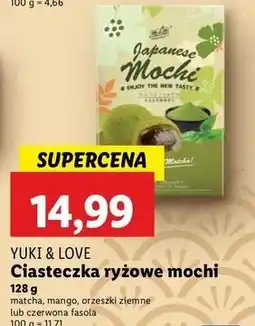 Lidl Ciastka czerwona fasola Yuki & Love oferta