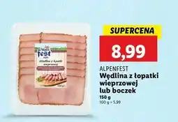 Lidl Łopatka alpejska Alpen Fest oferta