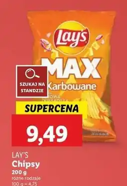 Lidl Chipsy serowa quesadilla Lay's oferta