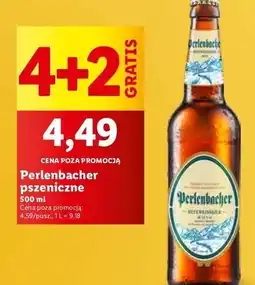 Lidl Piwo Perlenbacher Hefeweissbier oferta