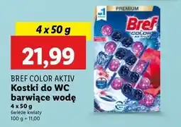 Lidl Zawieszka do wc świeże kwiaty Bref Color Aktiv (Wcześniej Blue Active) oferta