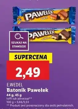 Lidl Baton advocat E. Wedel Pawełek oferta