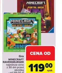 Carrefour Gra Minecraft Ravensburger oferta