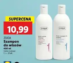 Lidl Szampon do włosów intensywne wygładzanie Ziaja Intensywna Pielęgnacja Włosów oferta