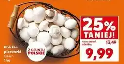 Kaufland Pieczarki polskie oferta