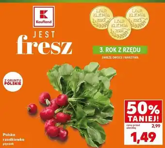 Kaufland Rzodkiew polska oferta