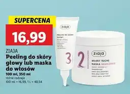 Lidl Maska do włosów nawilżenie Ziaja oferta