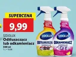 Lidl Spray odkamieniacz Sidolux oferta