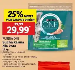 Lidl Karma dla kota adult kurczak i pełne ziarna Purina One oferta
