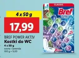 Lidl Kostka do wc 4 function lavender + pine Bref Power Aktiv oferta