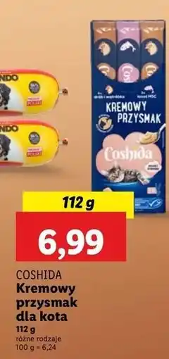 Lidl Kremowy przysmak dla kota Coshida oferta