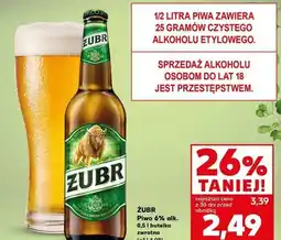 Kaufland Piwo Żubr 1768 oferta