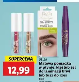 Lidl Pomadka 101 Delia Velvet Matt Long Wear oferta