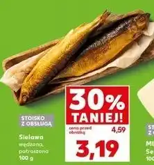 Kaufland Sielawa patroszona wędzona oferta