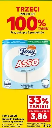 Kaufland Ręcznik papierowy Foxy Asso oferta