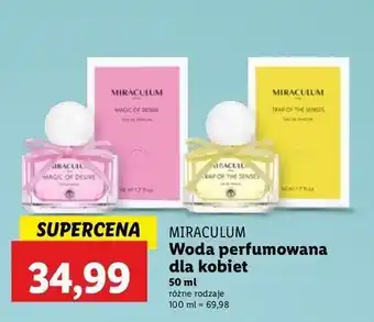 Lidl Woda perfumowana Miraculum Trap Of The Senses oferta