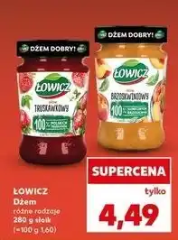 Kaufland Dżem brzoskwiniowy Łowicz oferta