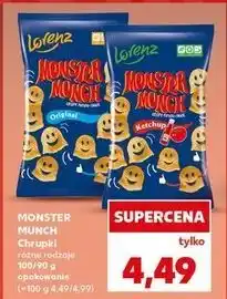 Kaufland Chrupki ketchup Lorenz Monster Munch oferta