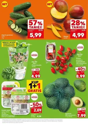 Kaufland Ogórek gruntowy oferta