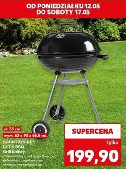 Kaufland Grill kulisty 53 cm K-Classic Countryside oferta
