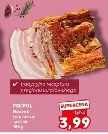 Kaufland Boczek Pekpol Kurpiowskie Specjały oferta