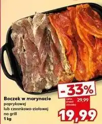 Kaufland Boczek w marynacie czosnkowo-ziołowej oferta