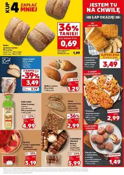 Kaufland Chleb tostowy pełnoziarnisty Dan Cake oferta