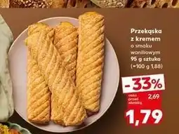 Kaufland Przekąska z kremem waniliowym oferta