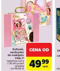 Carrefour Kuferek, serduszko do makijażu Pink It oferta