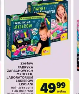 Carrefour Zestaw Fabryka Zapachowych Mydłek, Laboratorium Lakierów Lisciami oferta