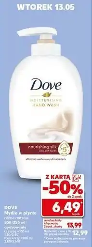 Kaufland Żel pod prysznic Dove Nourishing Silk oferta