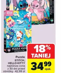 Carrefour Puzzle Stitch, Hello Kitty oferta