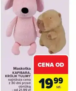 Carrefour Maskotka Kapibara, Królik Tulimy oferta