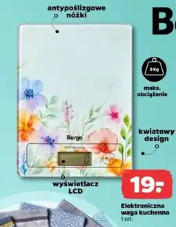 Netto Waga elektroniczna lcd Bergo oferta