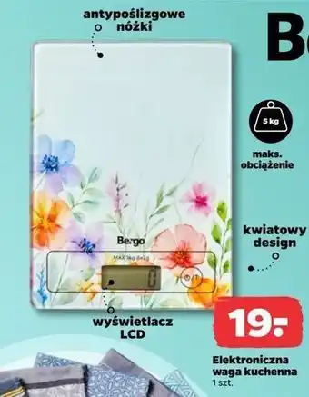 Netto Waga elektroniczna lcd Bergo oferta