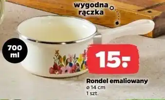 Netto Rondelek emalia 14 cm oferta