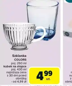 Carrefour Szklanka Colors oferta