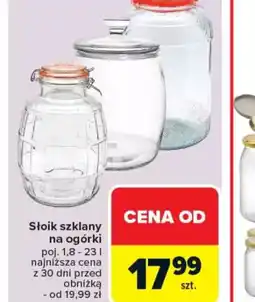 Carrefour Słoik szklany na ogórki oferta