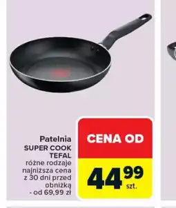 Carrefour Patelnia Super Cook Tefal oferta