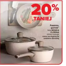 Carrefour Patelnia, garnek linia Mokka Florina oferta