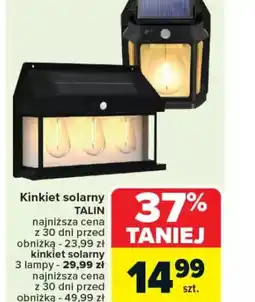 Carrefour Kinkiet solarny Talin oferta