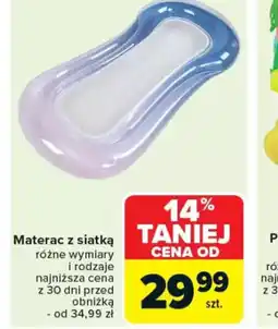 Carrefour Materac z siatką oferta