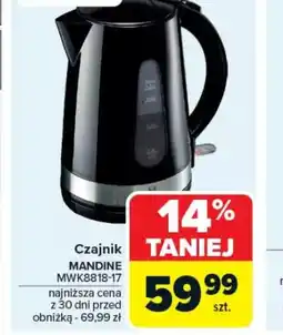 Carrefour Czajnik Mandine MWK5818-17 oferta