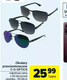 Carrefour Okulary przeciwsłoneczne C-O Optics oferta