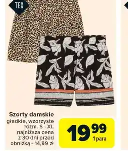 Carrefour Szorty damskie oferta