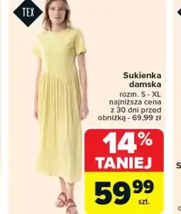 Carrefour Sukienka damska oferta