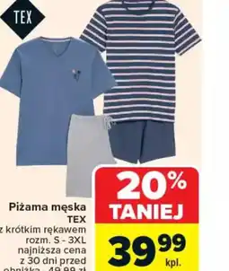 Carrefour Piżama męska TEX oferta